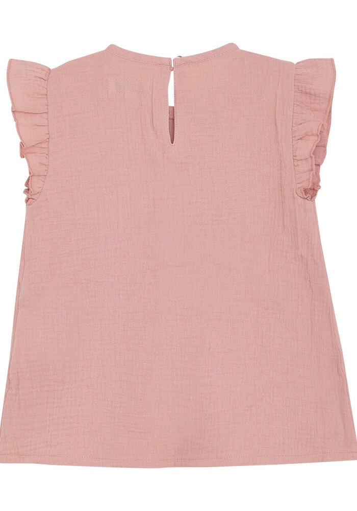 Enfant Blouse SS Muslin Ash Rose