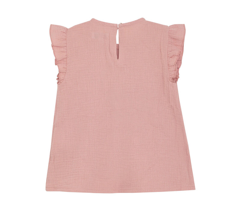 Enfant Blouse SS Muslin Ash Rose