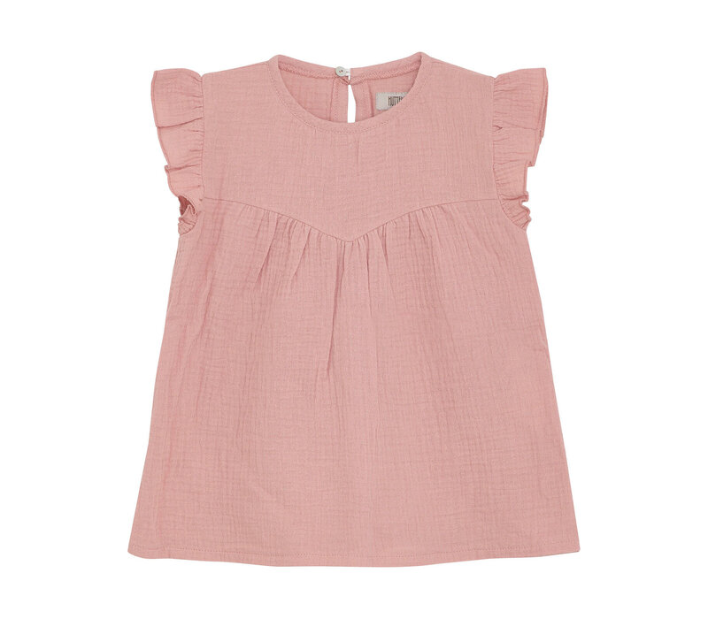 Enfant Blouse SS Muslin Ash Rose