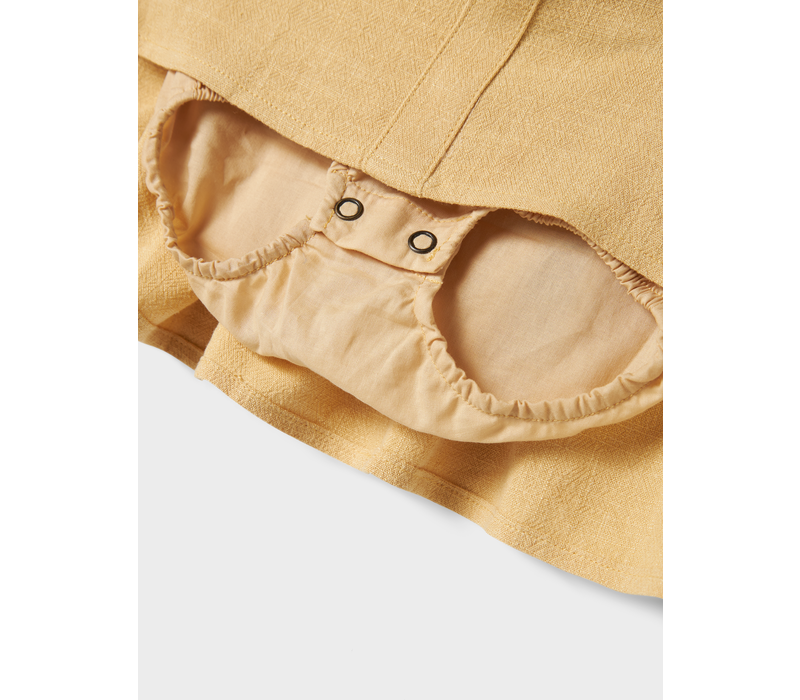 Lil 'Atelier Damla SS Loose Body Dress Taos Taupe