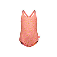 Reversible Just Beach girls swimsuit Multi stripe