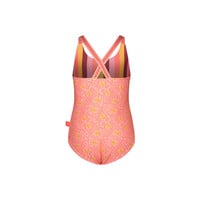 Reversible Just Beach girls swimsuit Multi stripe