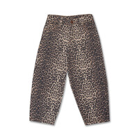 Petit Blush Ballon Fit Jeans Leopard AOP
