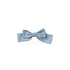 Your Wishes Your Wishes Light Blue Slub Denim Bow Clip Your Wishes Your Wishes Light Blue Slub Denim Bow Clip