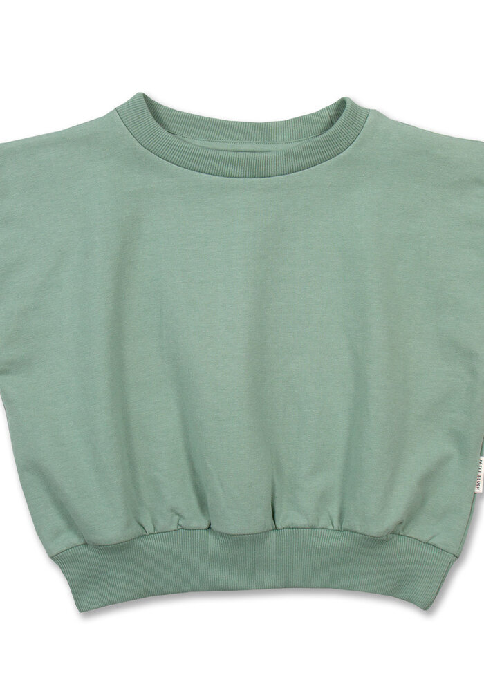 Petit Blush Shoulder Top Iceberg Green