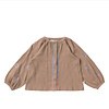 Your Wishes Your Wishes Stucco Wavy Flowy Blouse Your Wishes Your Wishes Stucco Wavy Flowy Blouse
