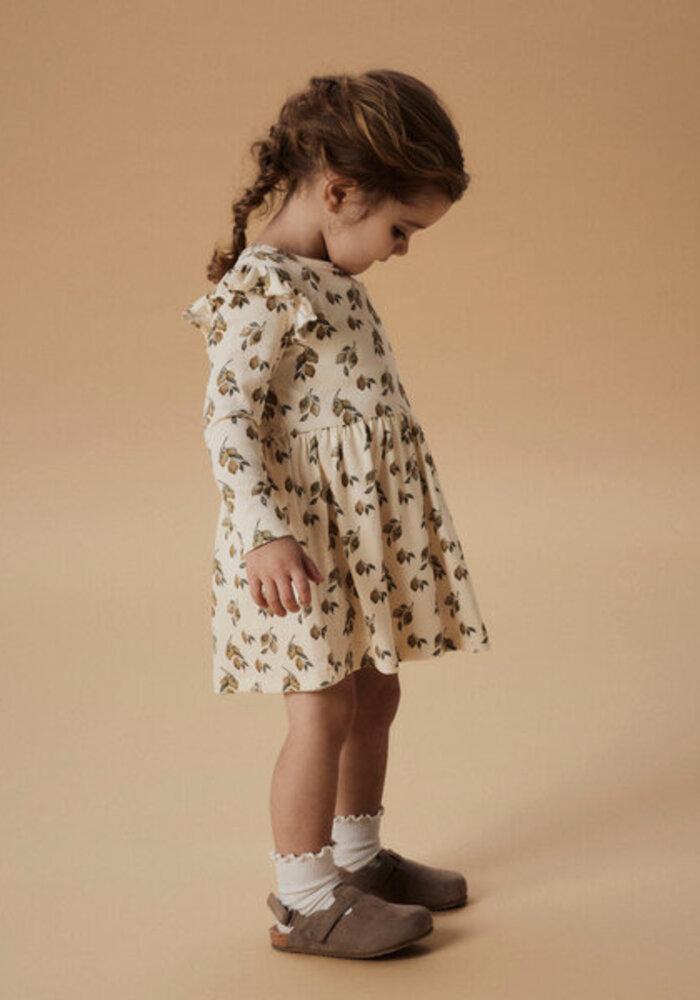 Lil'Atelier NMFGAVO ENK LS DRESS LIL LEMON