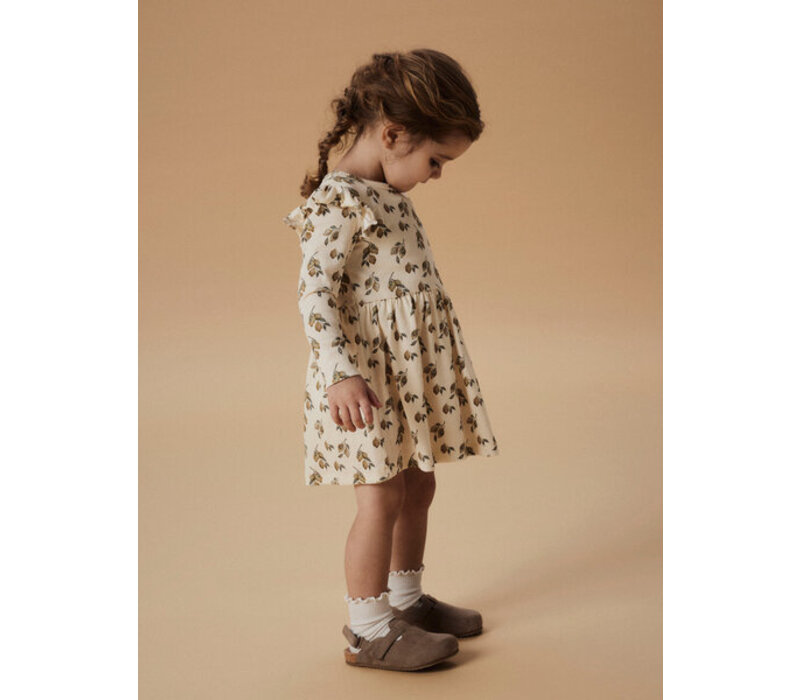 Lil'Atelier NMFGAVO ENK LS DRESS LIL LEMON