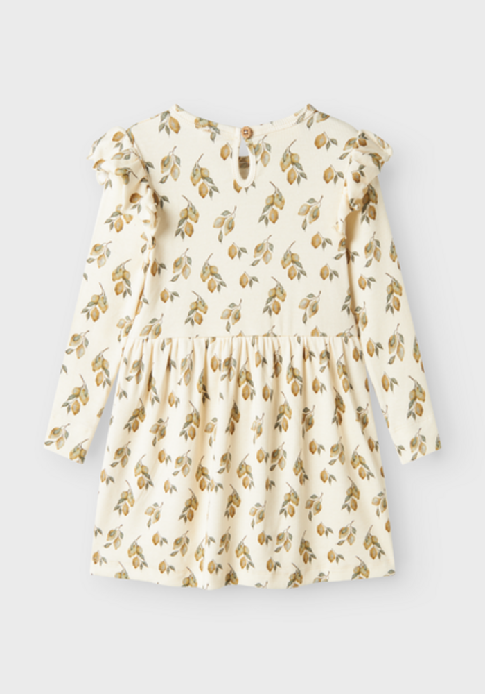 Lil'Atelier NMFGAVO ENK LS DRESS LIL LEMON