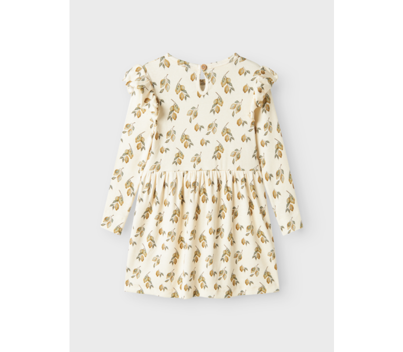 Lil'Atelier NMFGAVO ENK LS DRESS LIL LEMON
