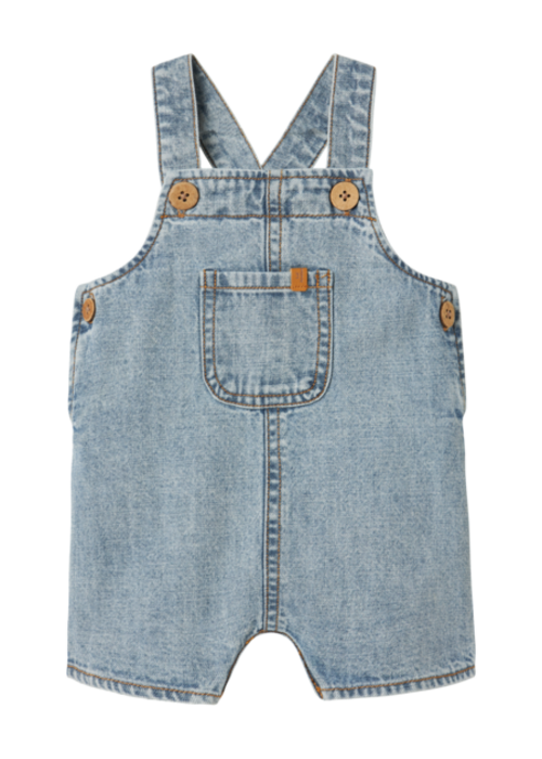 Lil' Atelier Lil' Atelier NBMHILBERT DNM SHORTOVERALL 1118-HL LIL Light Blue Denim