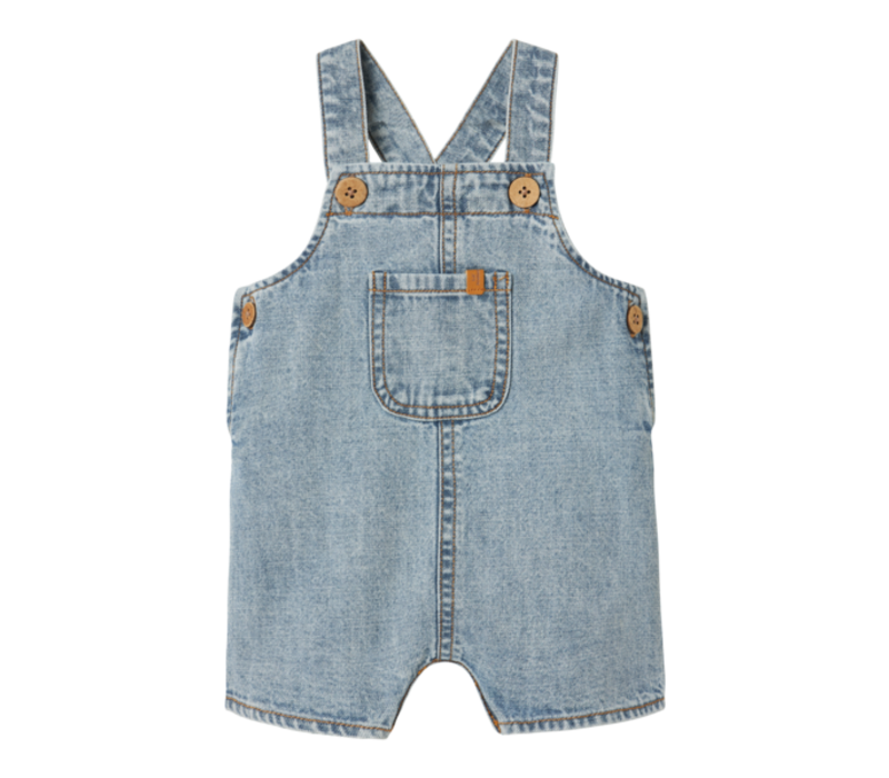 Lil' Atelier NBMHILBERT DNM SHORTOVERALL 1118-HL LIL Light Blue Denim