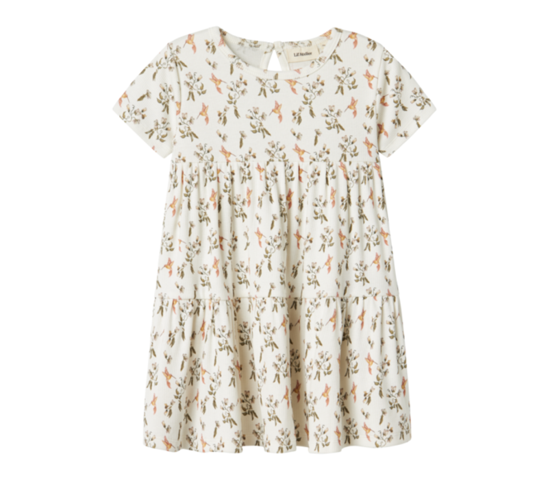 Lil' Atelier NMFLAVO ERI SS DRESS LIL Coconut Milk