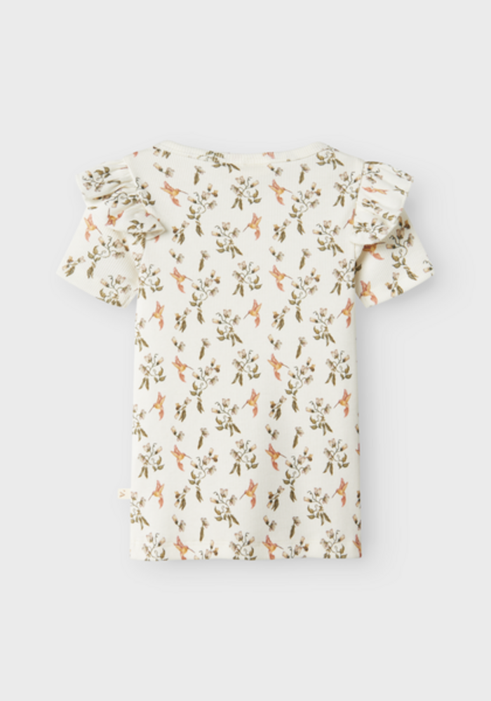 Lil' Atelier NMFLAVO EVO SS SLIM TOP LIL Coconut Milk