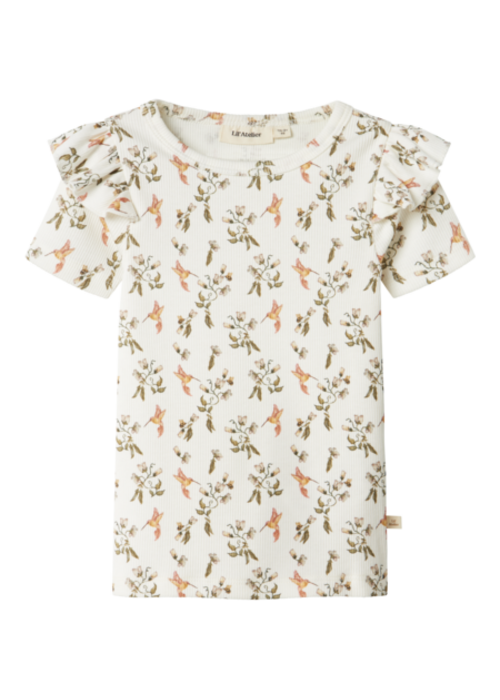 Lil' Atelier Lil' Atelier NMFLAVO EVO SS SLIM TOP LIL Coconut Milk