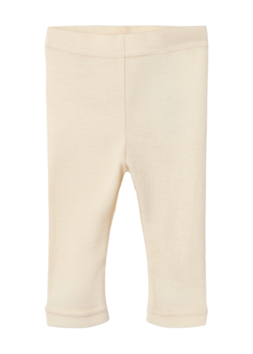 Lil' Atelier Lil' Atelier NBNNALU RIB WO/MO SLIM LEGGING LIL Turtledove