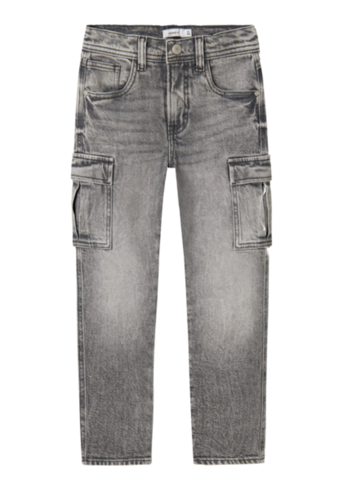 Name it NKMSILAS TAP CARGO JEANS 6650-AZ NOOS Medium Grey Denim