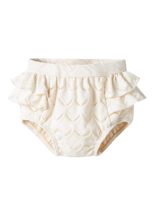 Lil' Atelier Lil' Atelier NBFFELONY SWIM BLOOMERS LIL Turtledove