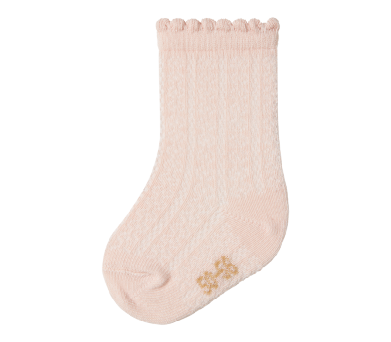 Lil' Atelier NBFDALFI KNEE SOCK LIL Peach Whip