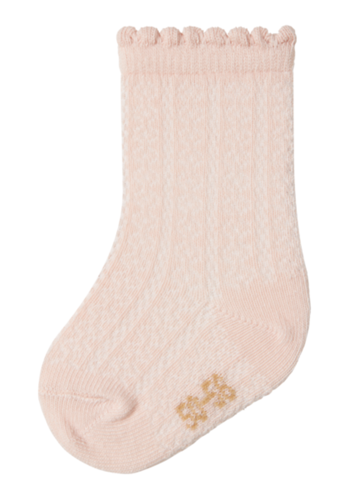 Lil' Atelier NBFDALFI KNEE SOCK LIL Peach Whip