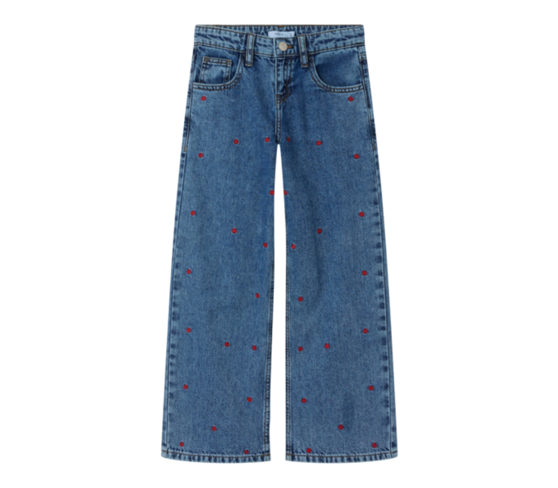 Name it NKFBELLA WIDE JEANS 6762-BE D Medium Blue Denim