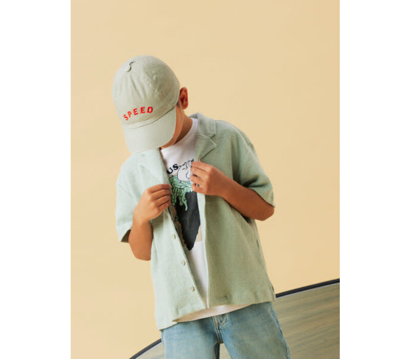 Name it NKMHIVAJ SS NREG SHIRT Aqua Gray
