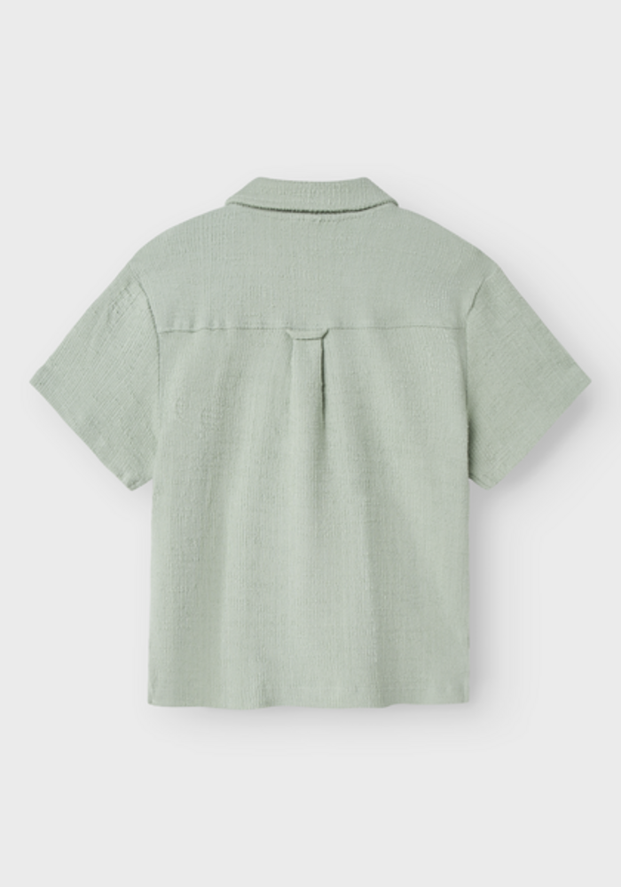 Name it NKMHIVAJ SS NREG SHIRT Aqua Gray