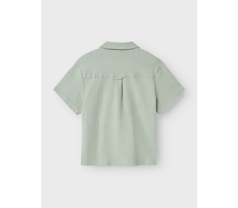 Name it NKMHIVAJ SS NREG SHIRT Aqua Gray