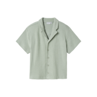 Name it NKMHIVAJ SS NREG SHIRT Aqua Gray