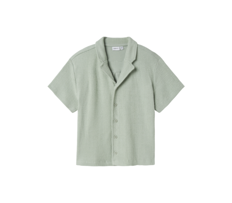 Name it NKMHIVAJ SS NREG SHIRT Aqua Gray