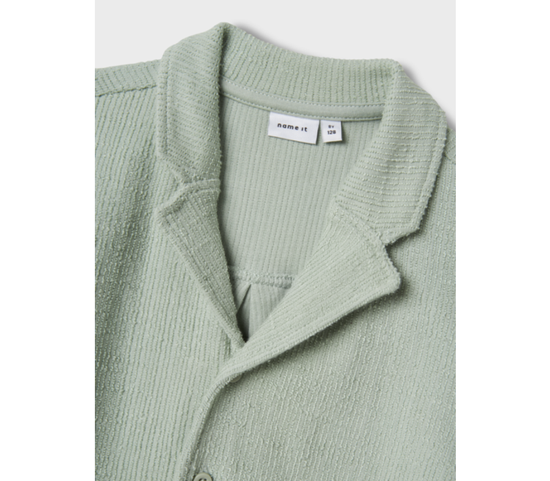 Name it NKMHIVAJ SS NREG SHIRT Aqua Gray