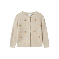 Name it NMFJOSIE LS KNIT CARD Peyote Melange
