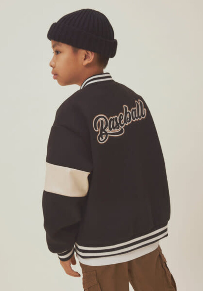 Name it NKMMIKADO VARSITY JACKET Black