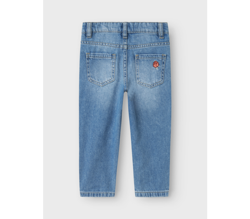 Name it NMFBELLA MOM EMB JEANS 3285-BE NOOS Light Blue Denim