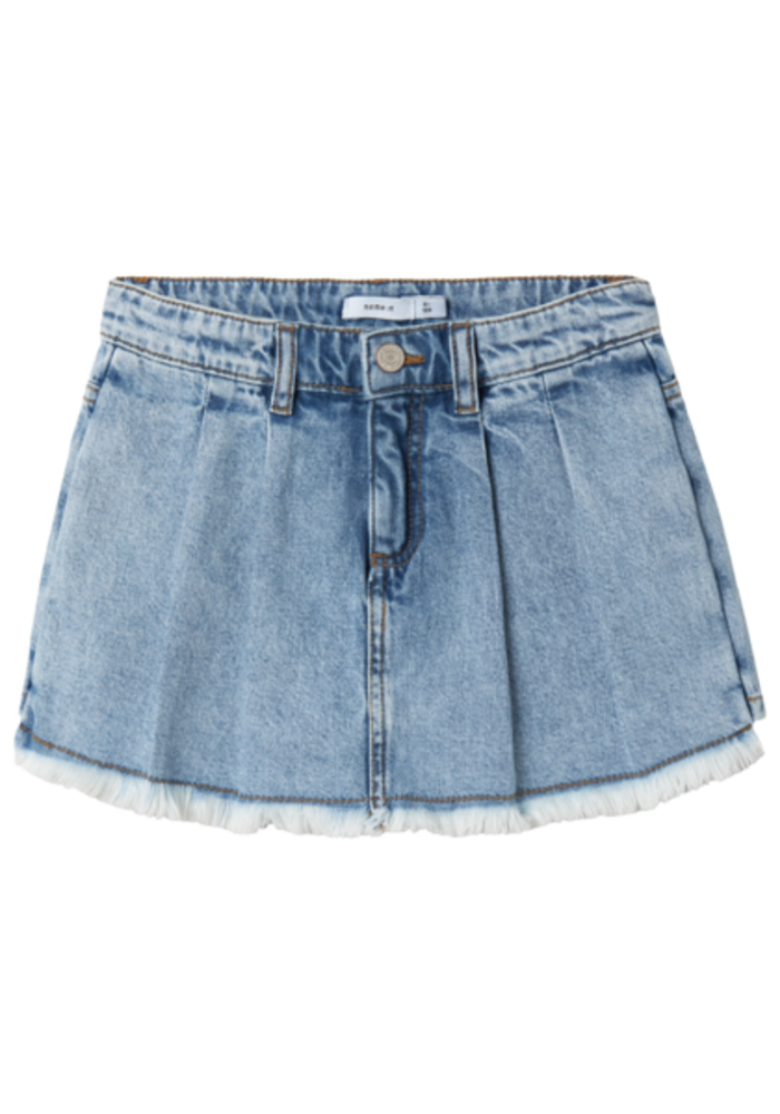 Name it NKFBELLA WIDE DNM SKORT 2630-BE J Medium Blue Denim