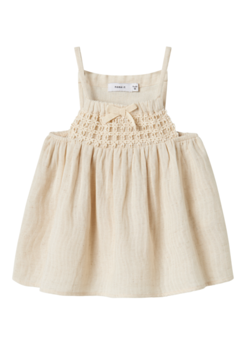 Name it Name it NMFJATTI STRAP TOP Bleached Sand