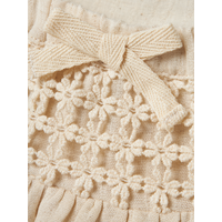 Name it NMFJATTI STRAP TOP Bleached Sand