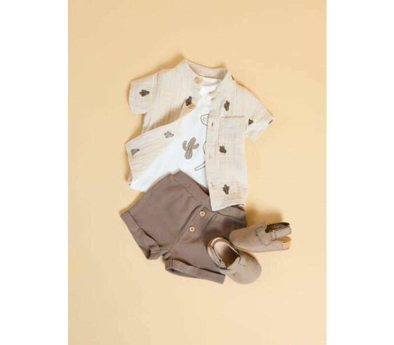Name it NBMJULAR SHORTS Walnut