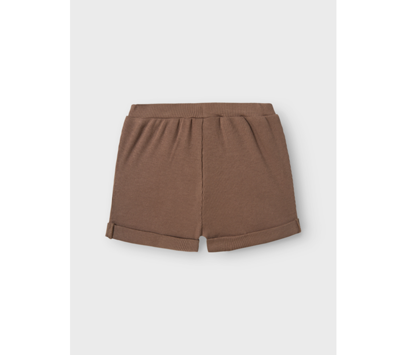 Name it NBMJULAR SHORTS Walnut