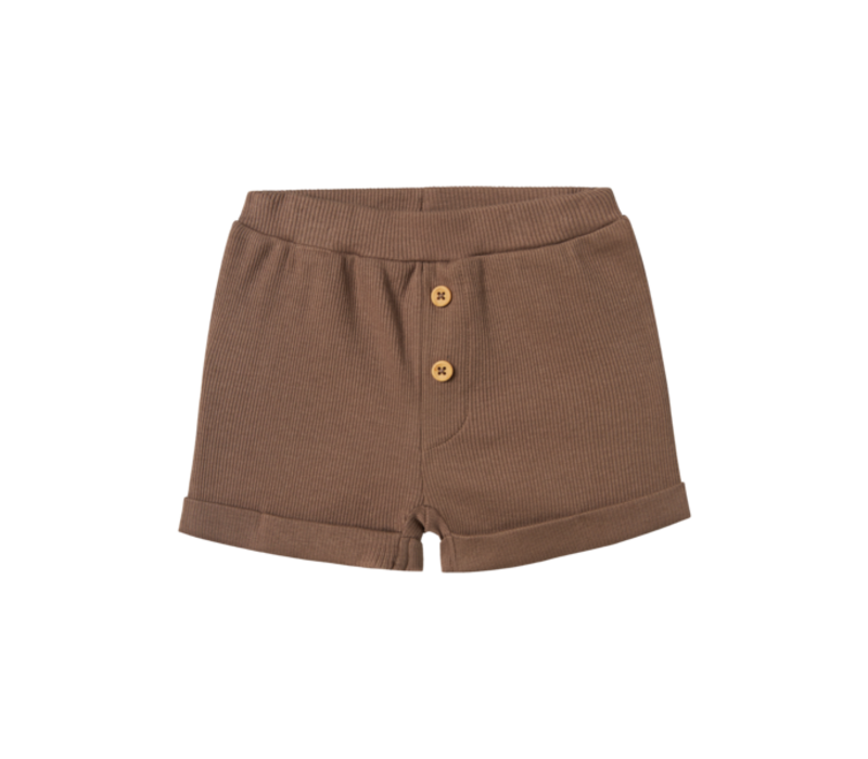 Name it NBMJULAR SHORTS Walnut