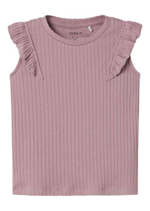 Name it Name it NMFJESSIA CAP TOP Purple Dove