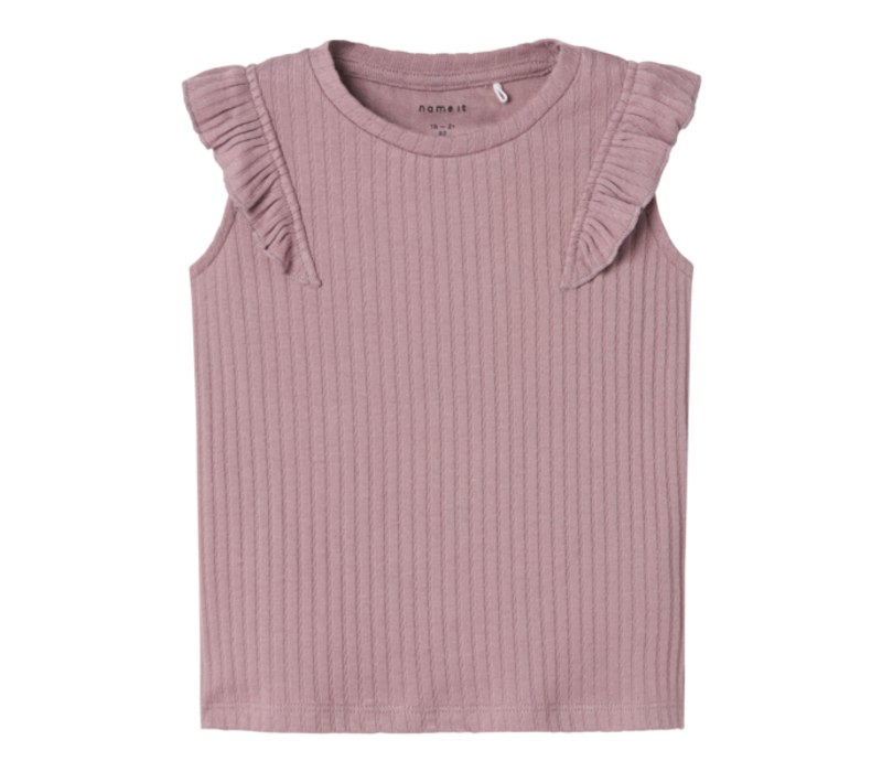 Name it NMFJESSIA CAP TOP Purple Dove