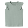 Name it Name it NMFJESSIA CAP TOP Aqua Gray
