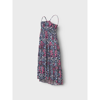 Name it NKFVINAYA STRAP MAXI DRESS Carmine Rose