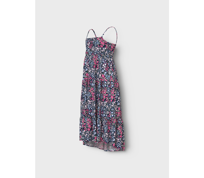 Name it NKFVINAYA STRAP MAXI DRESS Carmine Rose