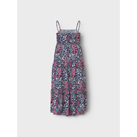 Name it NKFVINAYA STRAP MAXI DRESS Carmine Rose