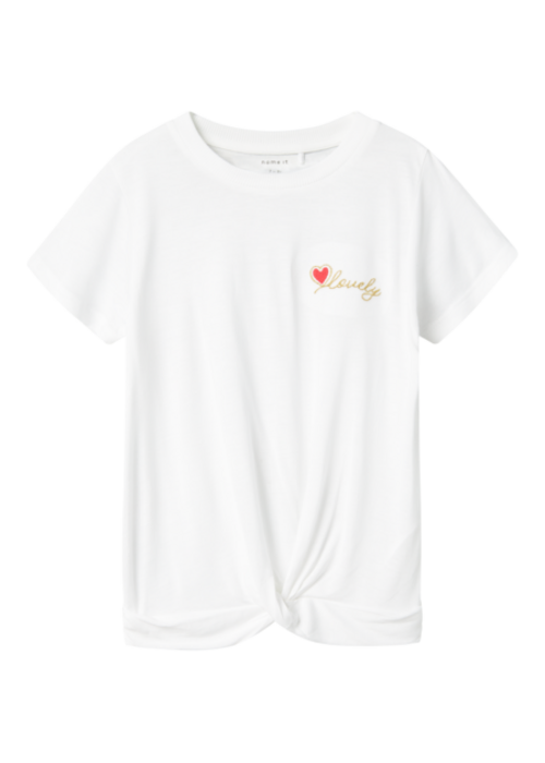 Name it Name it NKFFASIM SS TOP BOX Bright White
