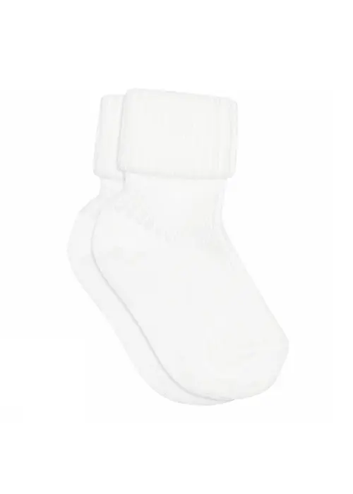 MP Denmark MP Denmark Baby Rib Socks Snow White