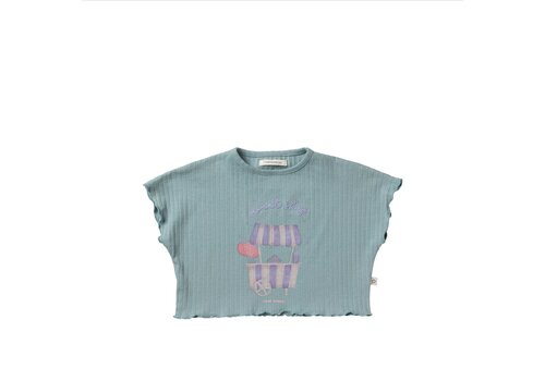 Your Wishes Your Wishes Mint Twin Rib Shortsleeve