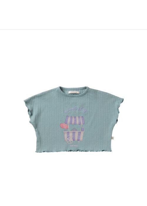 Your Wishes Your Wishes Mint Twin Rib Shortsleeve